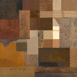 "Collage Composition with Nio (Temple Guardian)"