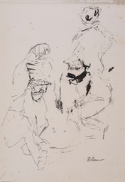 "Sketch #1, Marble Players"