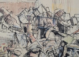 "Study for Junk Yard"